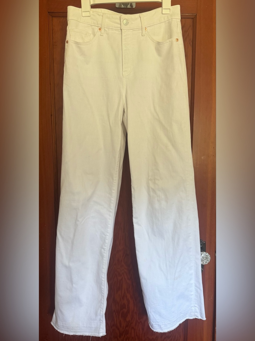 Express White Wide Leg Pants